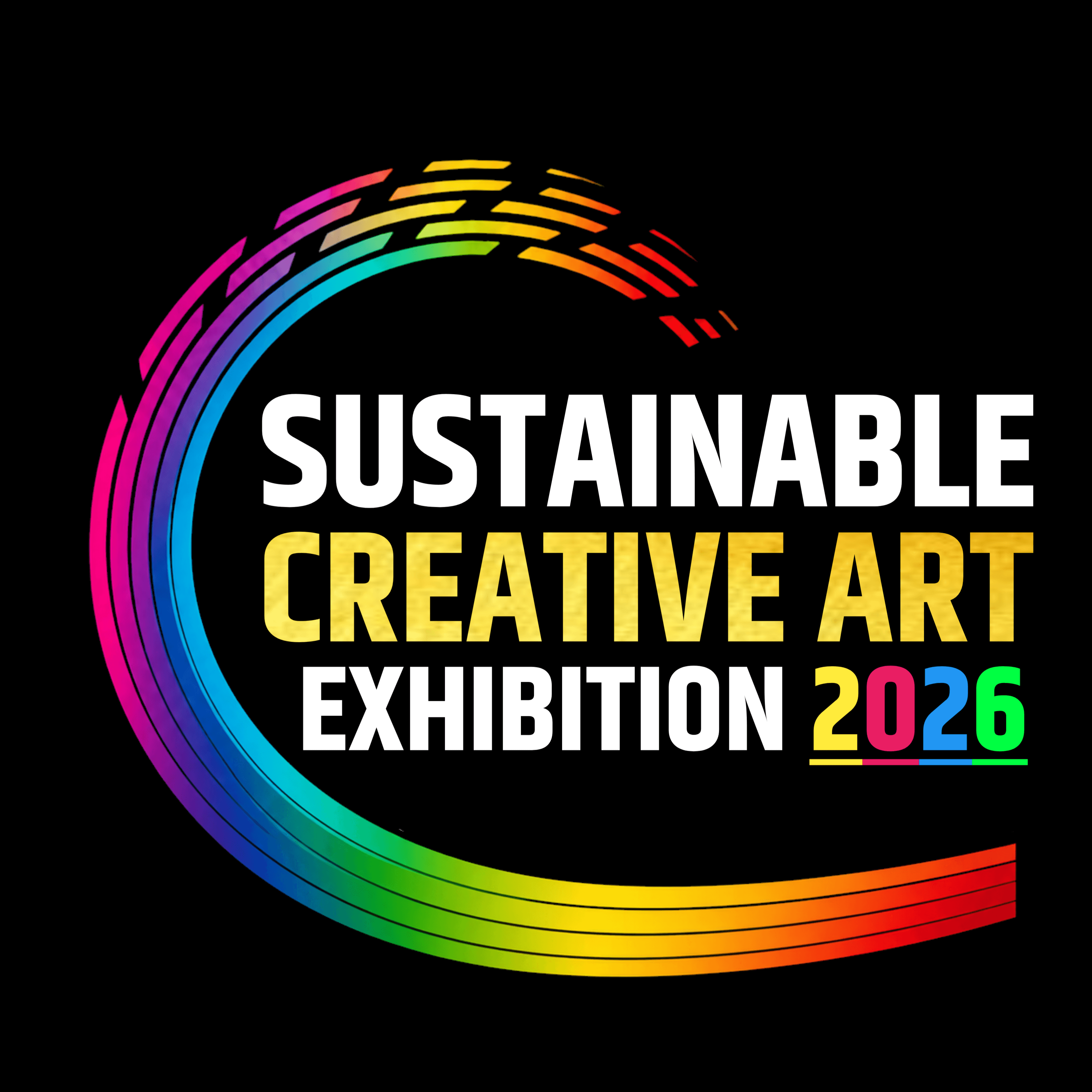 Sustainable Creative Art Exhibition 2026 logo
